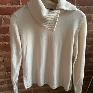 Ann Taylor Elegant Cream Sweater